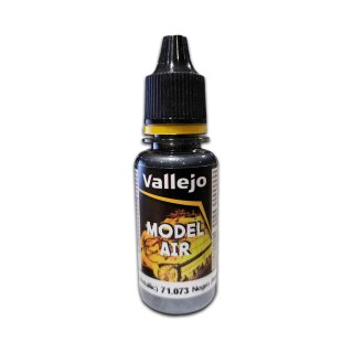 Vallejo Model Air - Black Metallic (71073) (18ml)