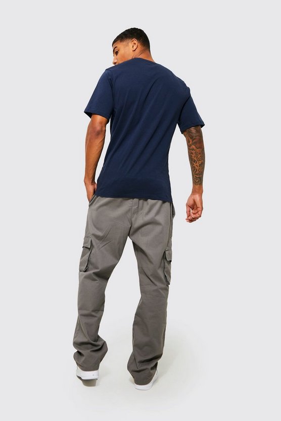 Basic Rundhals T-Shirt aus REEL Baumwolle