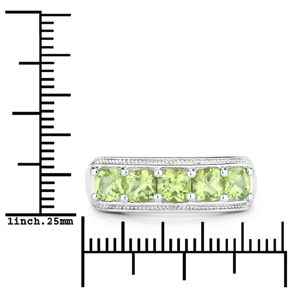 Rafaela Donata Bague Argent sterling Vert en Argent Bague
