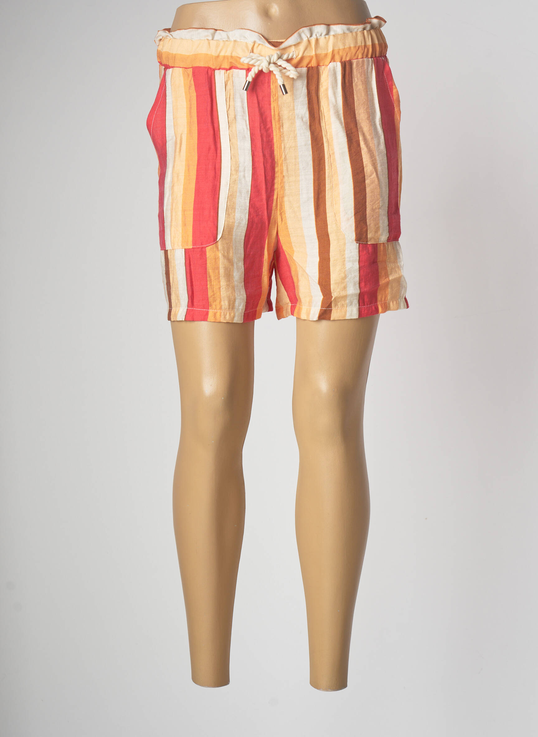 Tiffosi Bermudas Femme couleur orange