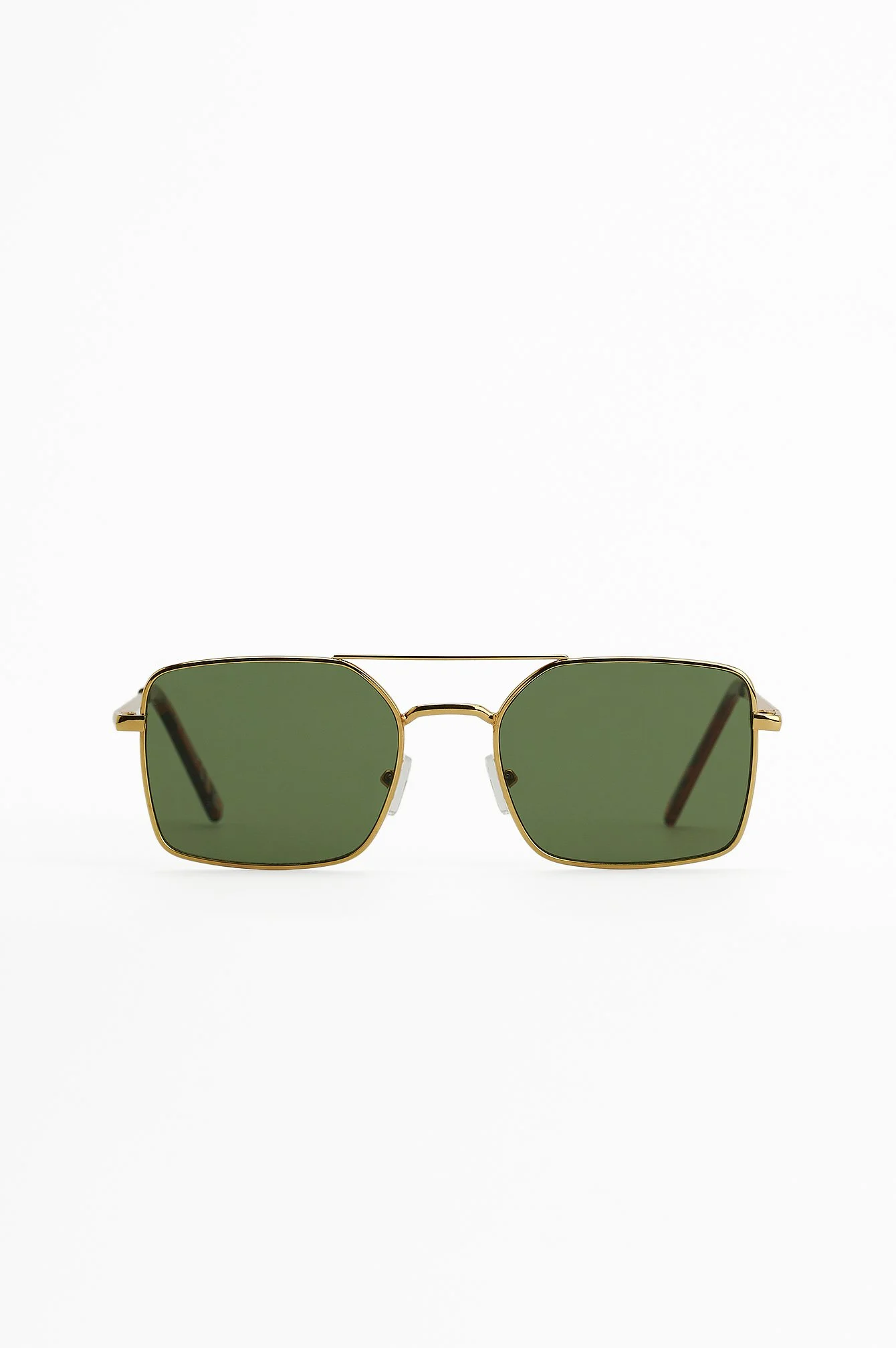 Recycelte Wide Wire Frame Sonnenbrille