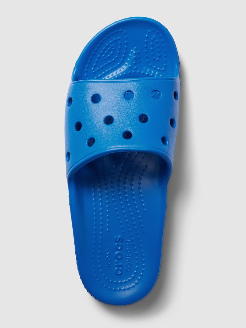 Slides mit Schaumpolster Modell 'Classic' in blau