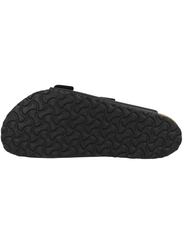 Birkenstock Sandale Arizona Birko-Flor schmal in schwarz günstig kaufen