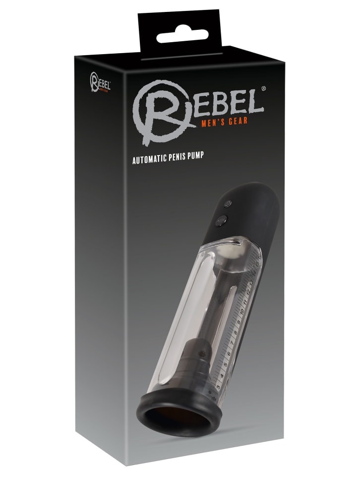 Rebel Penispumpe Automatic Penis Pump in schwarz günstig kaufen onesize