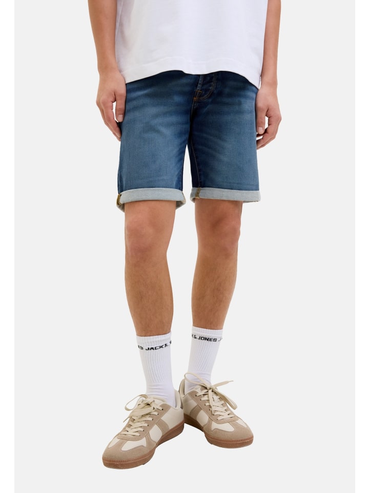 Jack & Jones Shorts 'Rick' in blau günstig kaufen