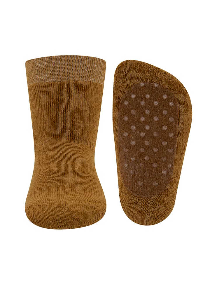 ewers 2er-Set Stoppersocken Uni in honig-kupfer günstig kaufen