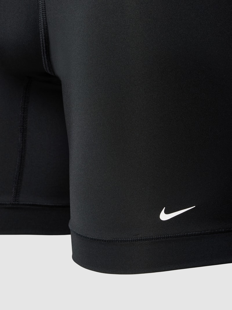 Boxershorts mit elastischem Logo-Bund in schwarz