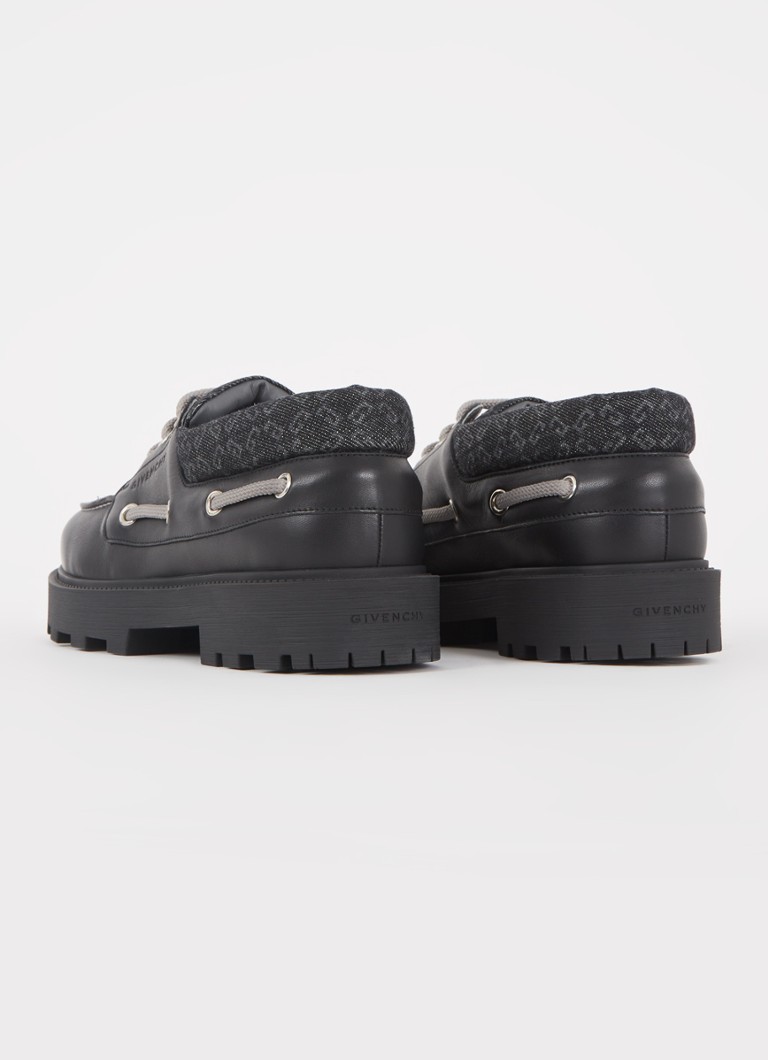 Pantofi sport Givenchy Strom din piele cu detalii din piele întoarsă.