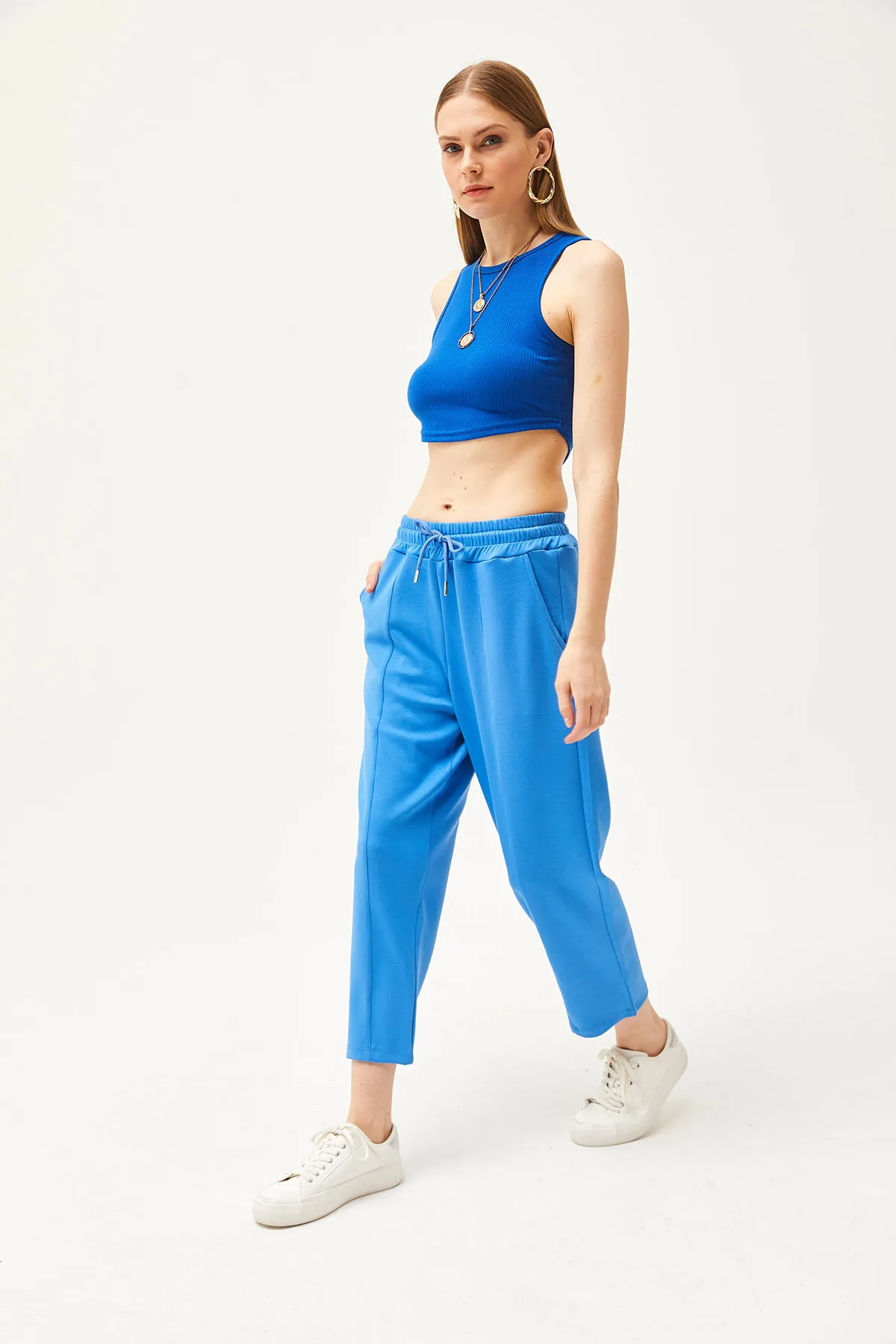 Olalook  Jogginghose - Blau - Relaxed