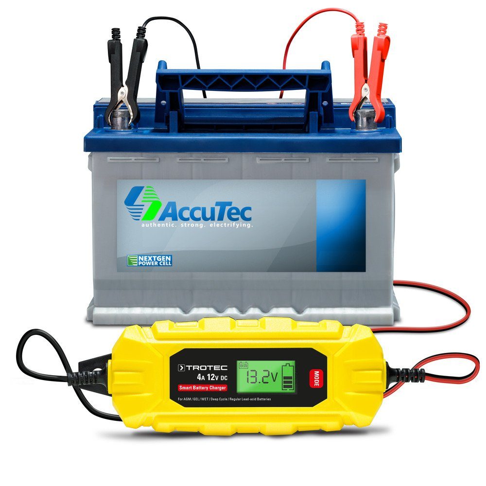 TROTEC PBCS 4A Autobatterie-Ladegerät (Winterlademodus)