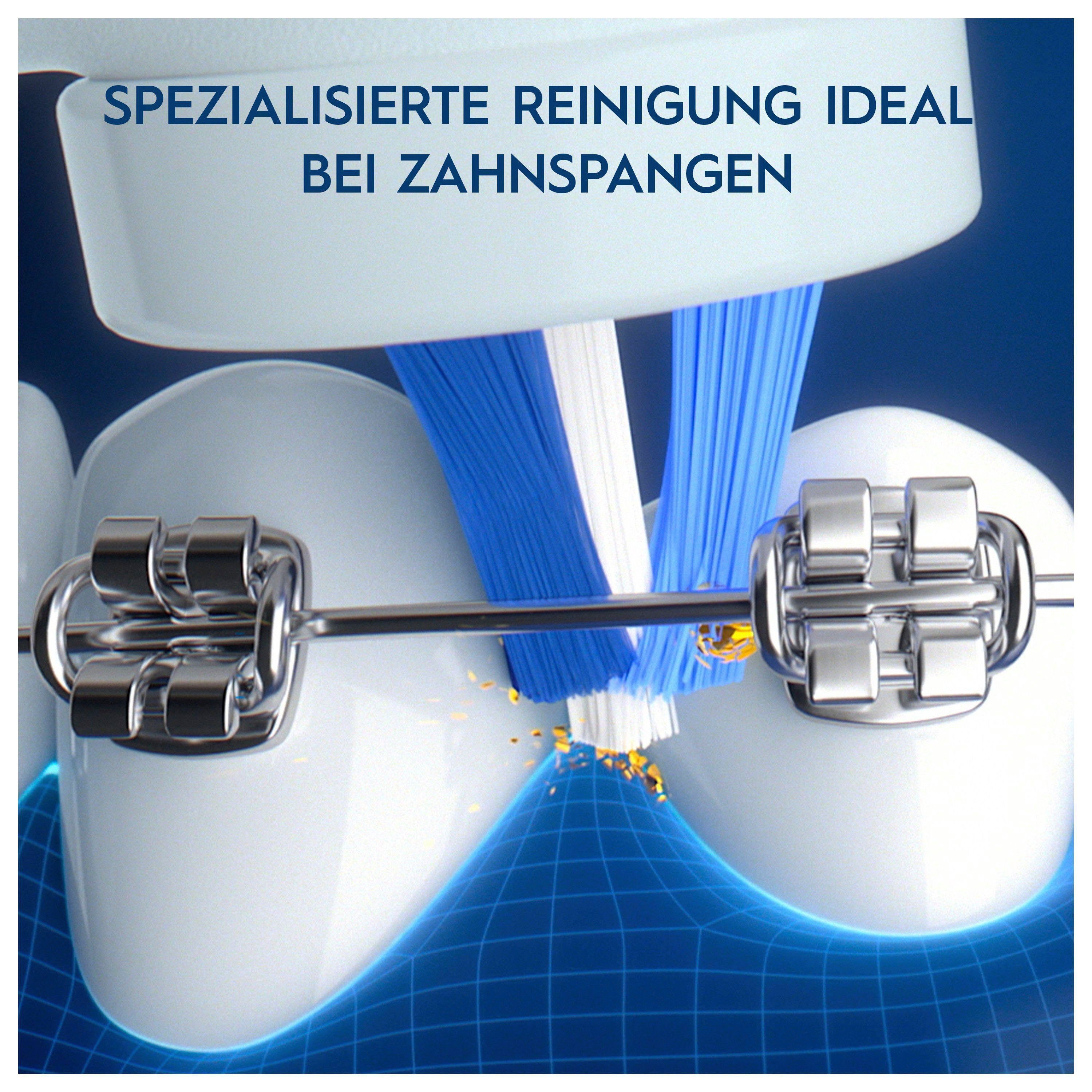 Oral-B Elektrische Zahnbürste iO My Way, Aufsteckbürsten: 2 St., iO Technologie