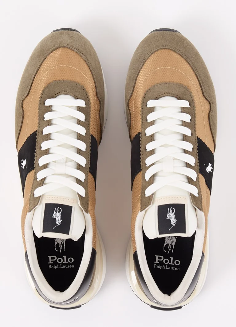 Ralph Lauren Train 89 sportcipő velúr és bőr részletekkel