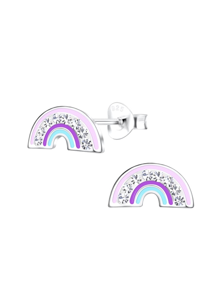 Alexander York Ohrringe, Ohrstecker REGENBOGEN KRISTALL in 925 Sterling Silber, 2-tlg. günstig kaufen onesize