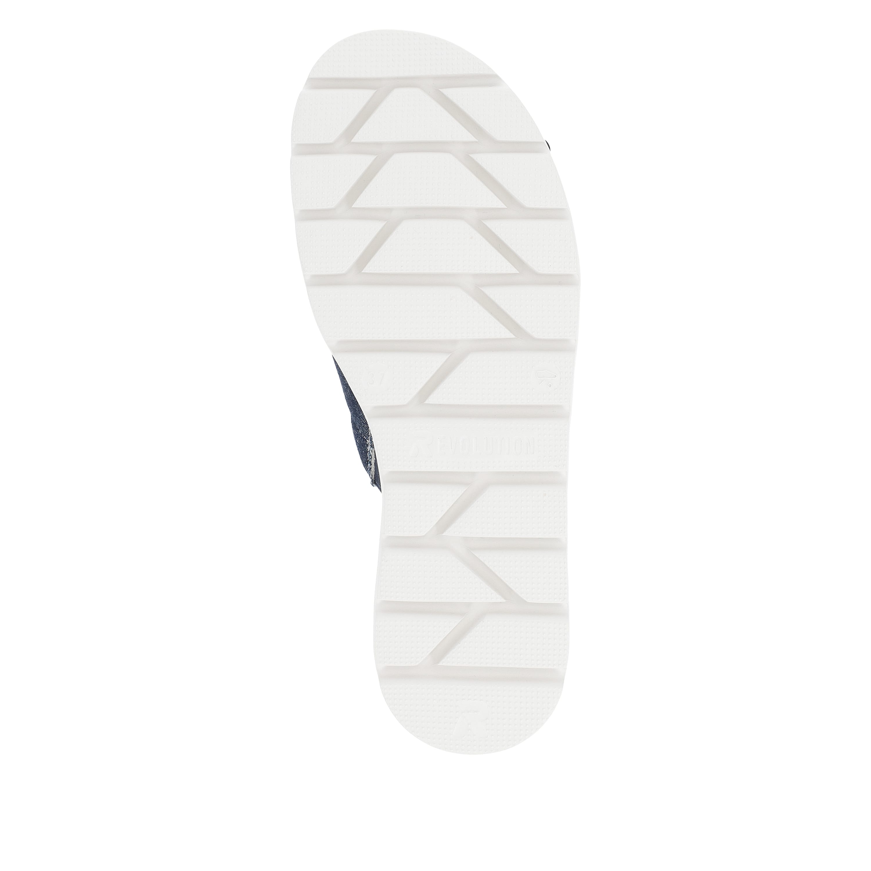 Rieker Damen Pantoletten denim