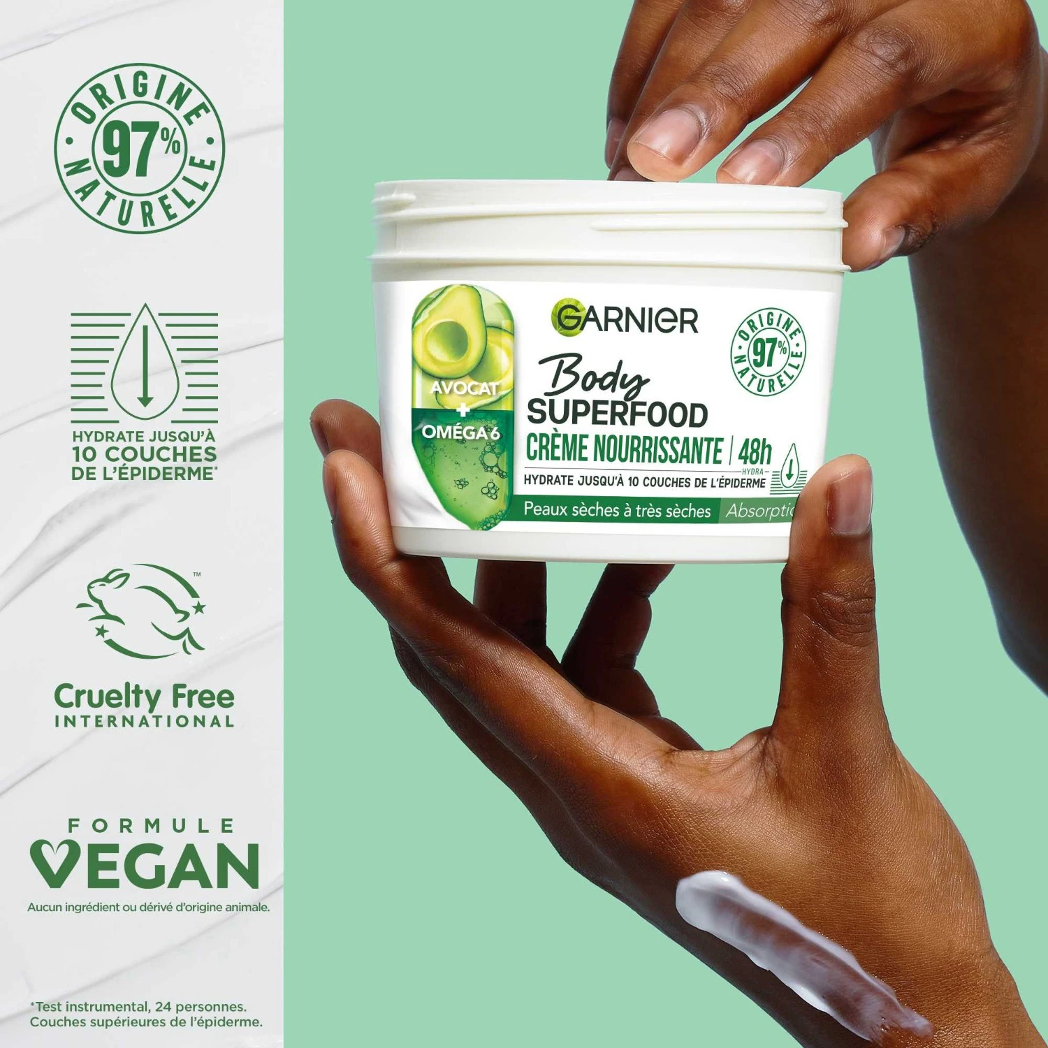 Garnier hranilna krema za telo z avokadom in omega-6