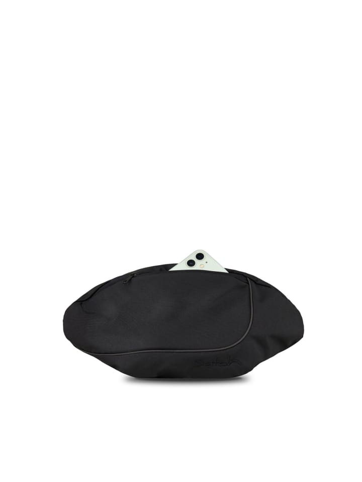 Satch Bauchtasche CROSS Pure Black in Schwarz günstig kaufen onesize