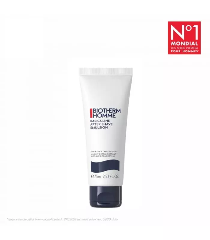 BIOTHERM HOMME BAUME APAISANT Émulsion après-rasage apaisante sans alcool pour homme