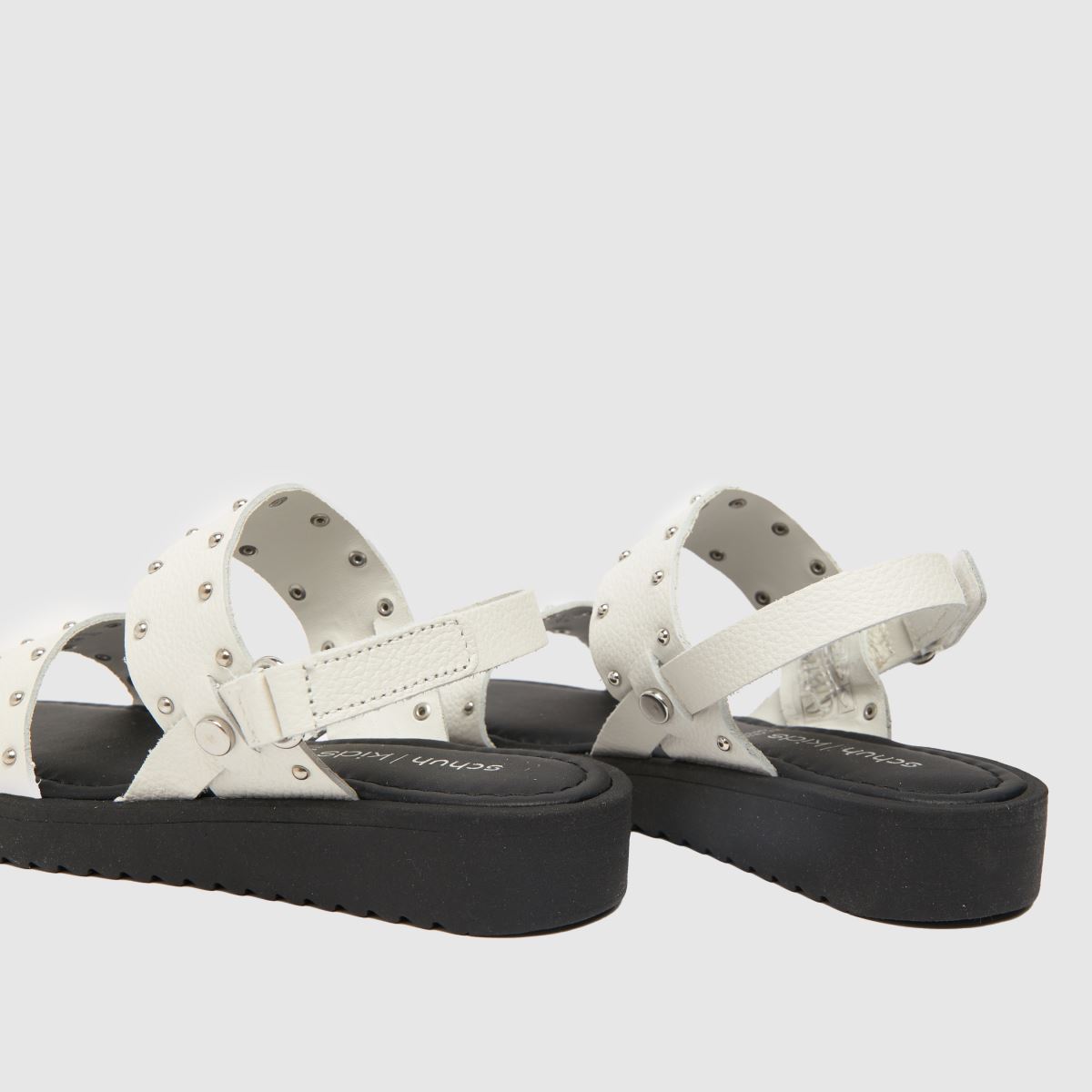 Schuh vita Teach-lädersandaler för flickor