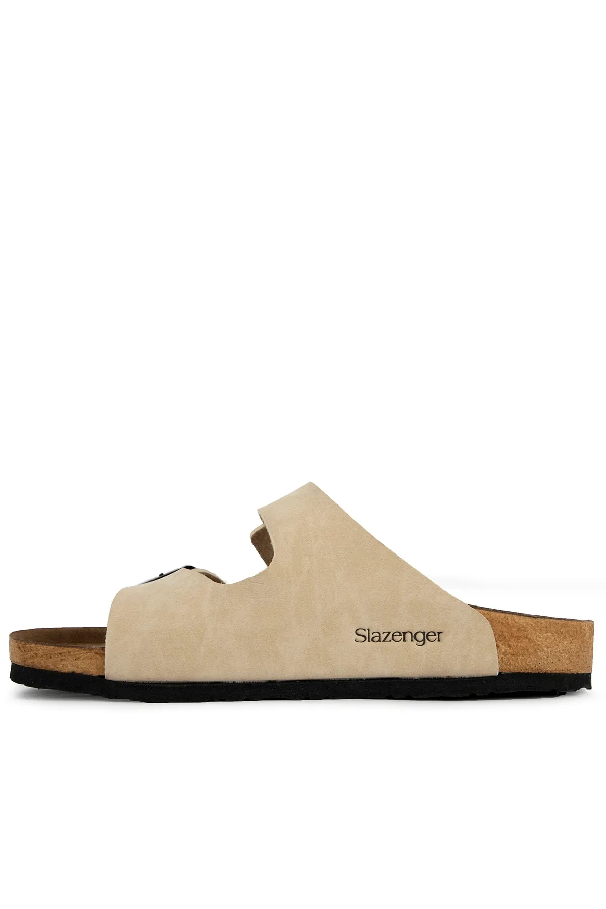 Slazenger  Beige Nubuk-Hausschuhe für Herren