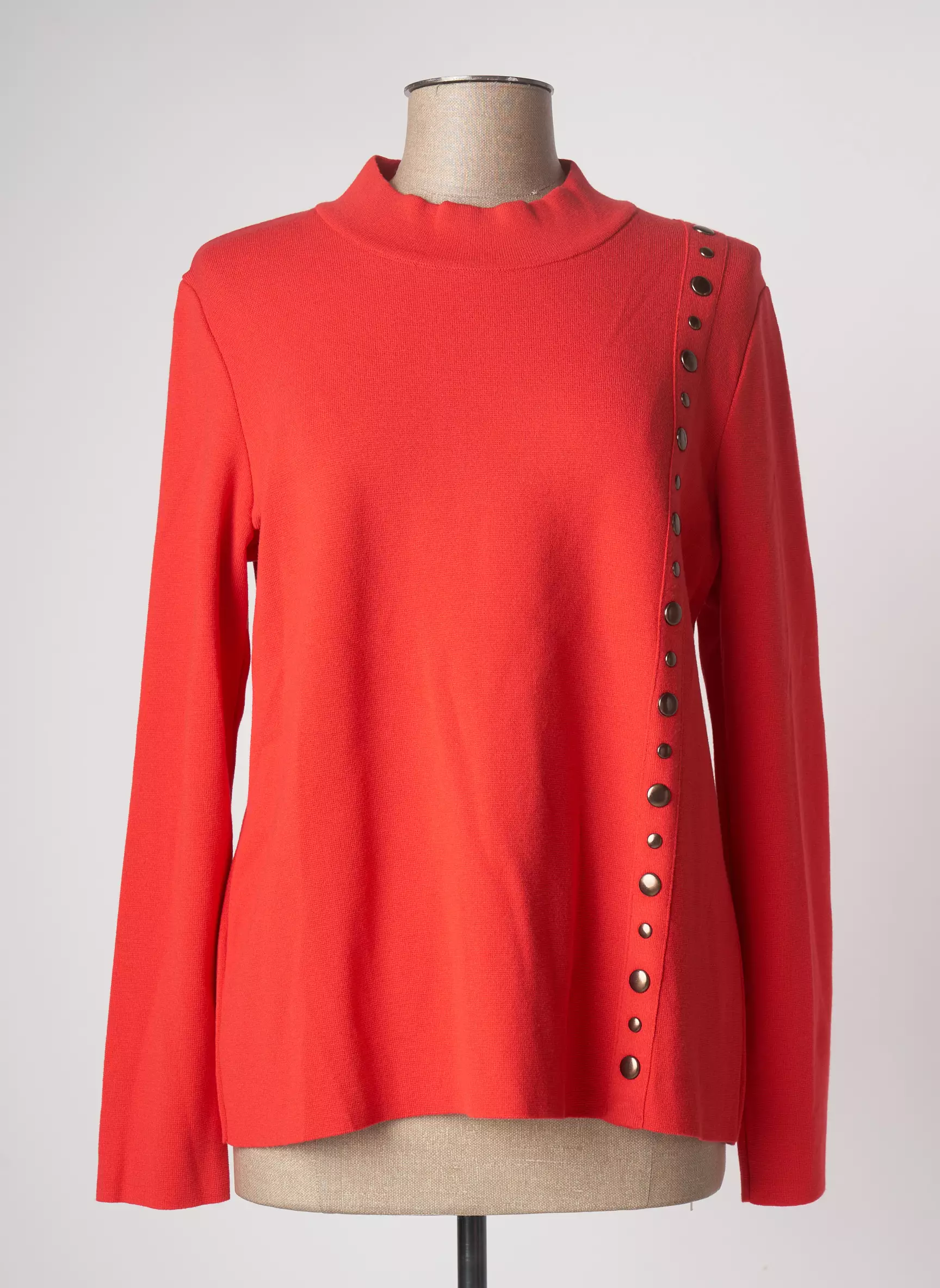 Faber Pulls Femme couleur rouge