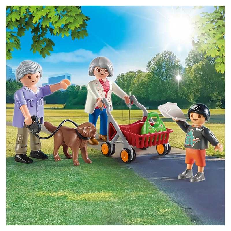 70990 Grands parents petit fils Playmobil City Life