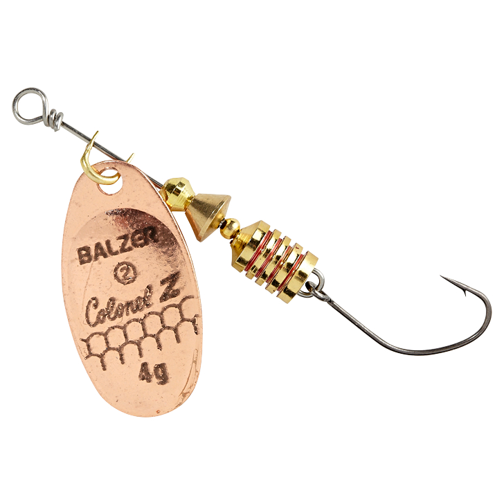 Balzer Z Spinner Einzelhaken - kupfer