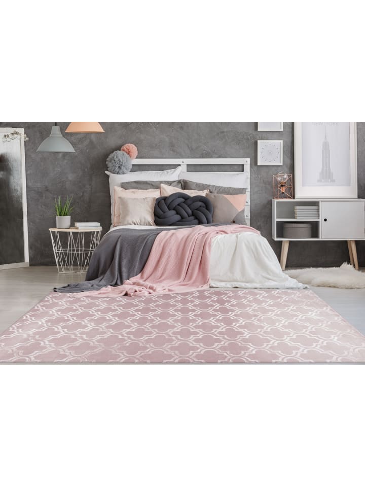 Arte Espina Teppich Beatrisa in Rosa günstig kaufen
