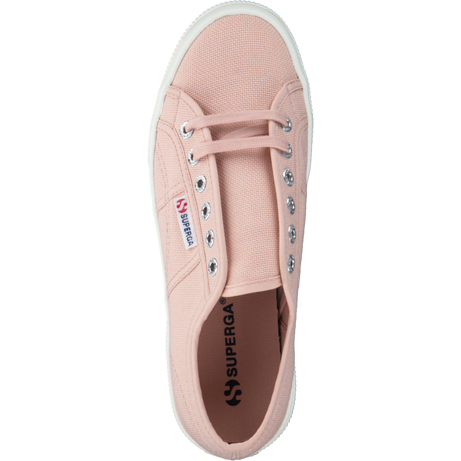 Superga 2740 Platform S21384W, Schnürschuhe, Damen, pink blush favorio