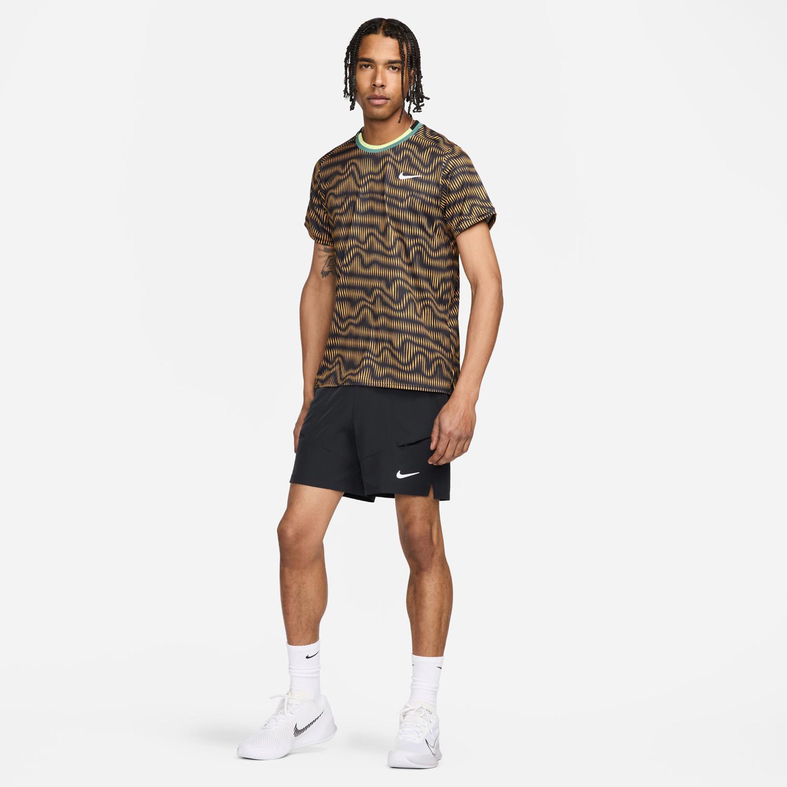 Dri-Fit Court Advantage 2 T-Shirt Herren - Mehrfarbig, Grün