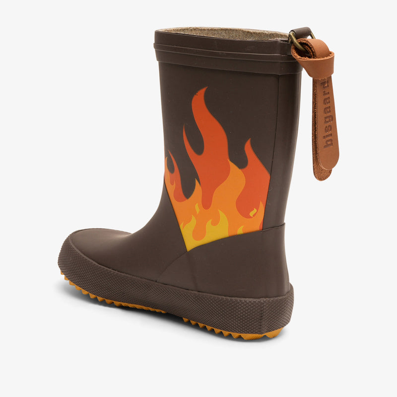 fashion II brown flames - Braun