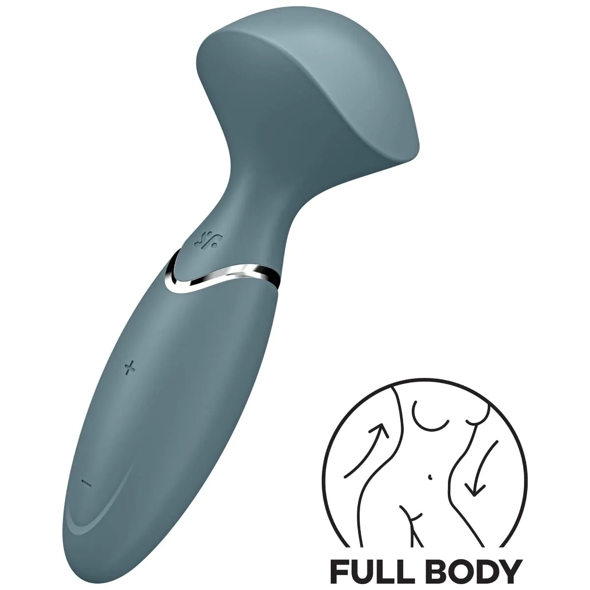 Satisfyer Mini Wand-er Stonegrey Intimmassageapparat