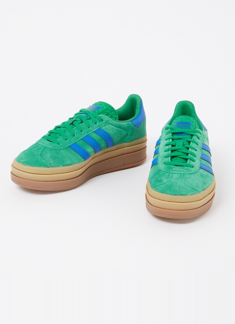 Tenisky Adidas Gazelle Bold so semišovými detailmi