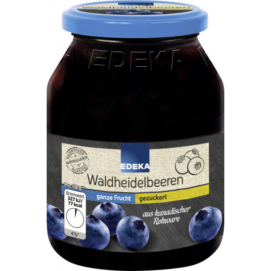 EDEKA Waldheidelbeeren gezuckert 340G