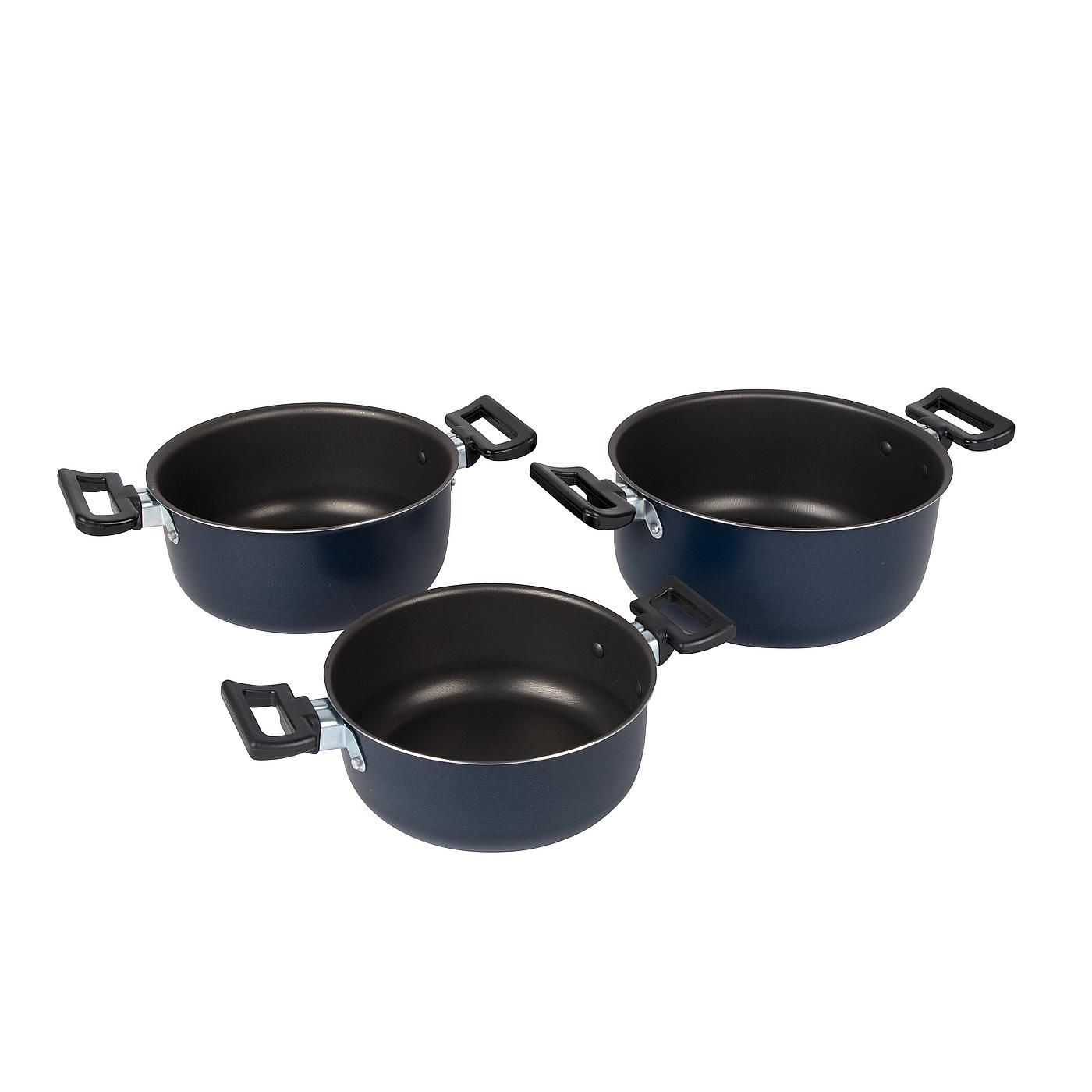 Bo-Camp Rondo 3-teiliges Topfset