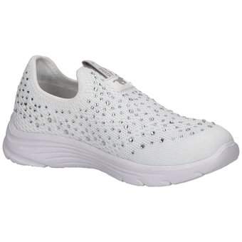Mustang Slip On Sneaker in weiß