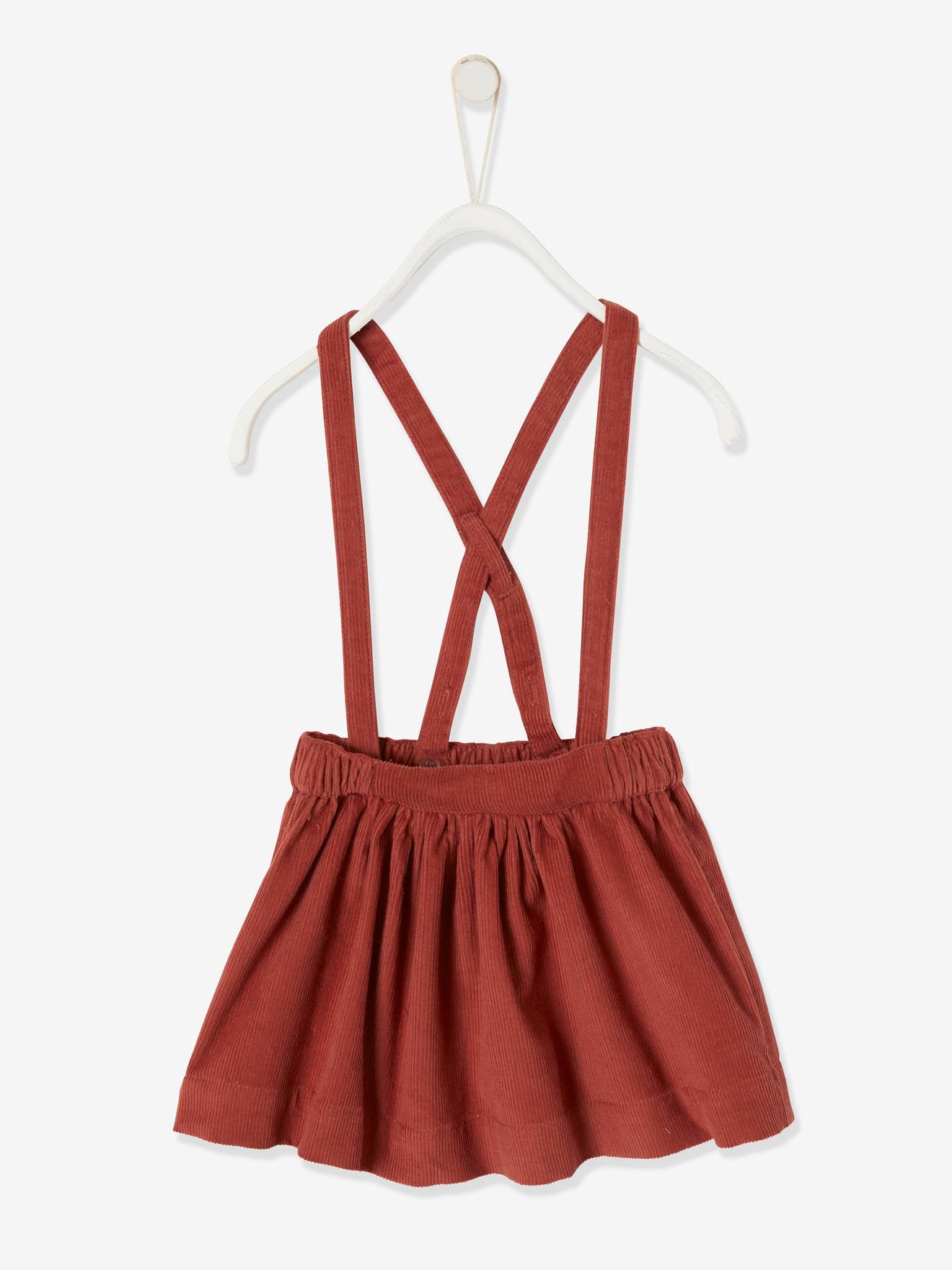 Ensemble blouse en plumetis et jupe en velours bébé ivoire