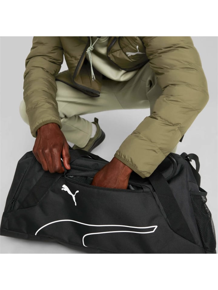 Puma Fundamentals Sports Bag - Sporttasche M 55 cm (black) in schwarz günstig kaufen onesize