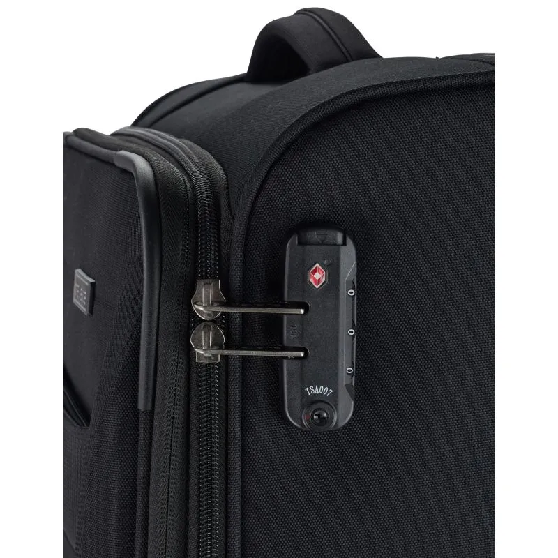 Travelite CHIOS Kofferset mit 4 Rollen Gr. L\/M (inkl. Reisetasche + Beautycase) - Schwarz