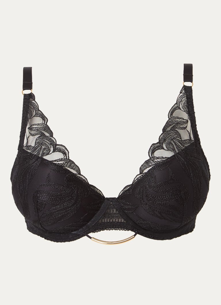 Aubade Into the Groove padded bra with mesh