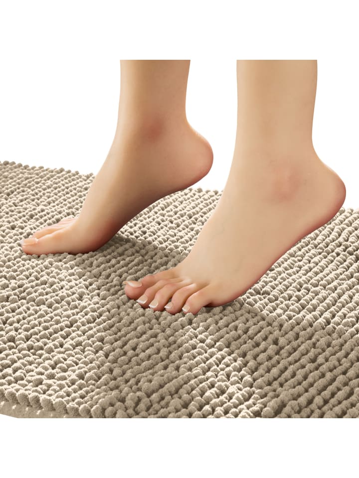 REDBEST Badematte Monrovia in beige günstig kaufen