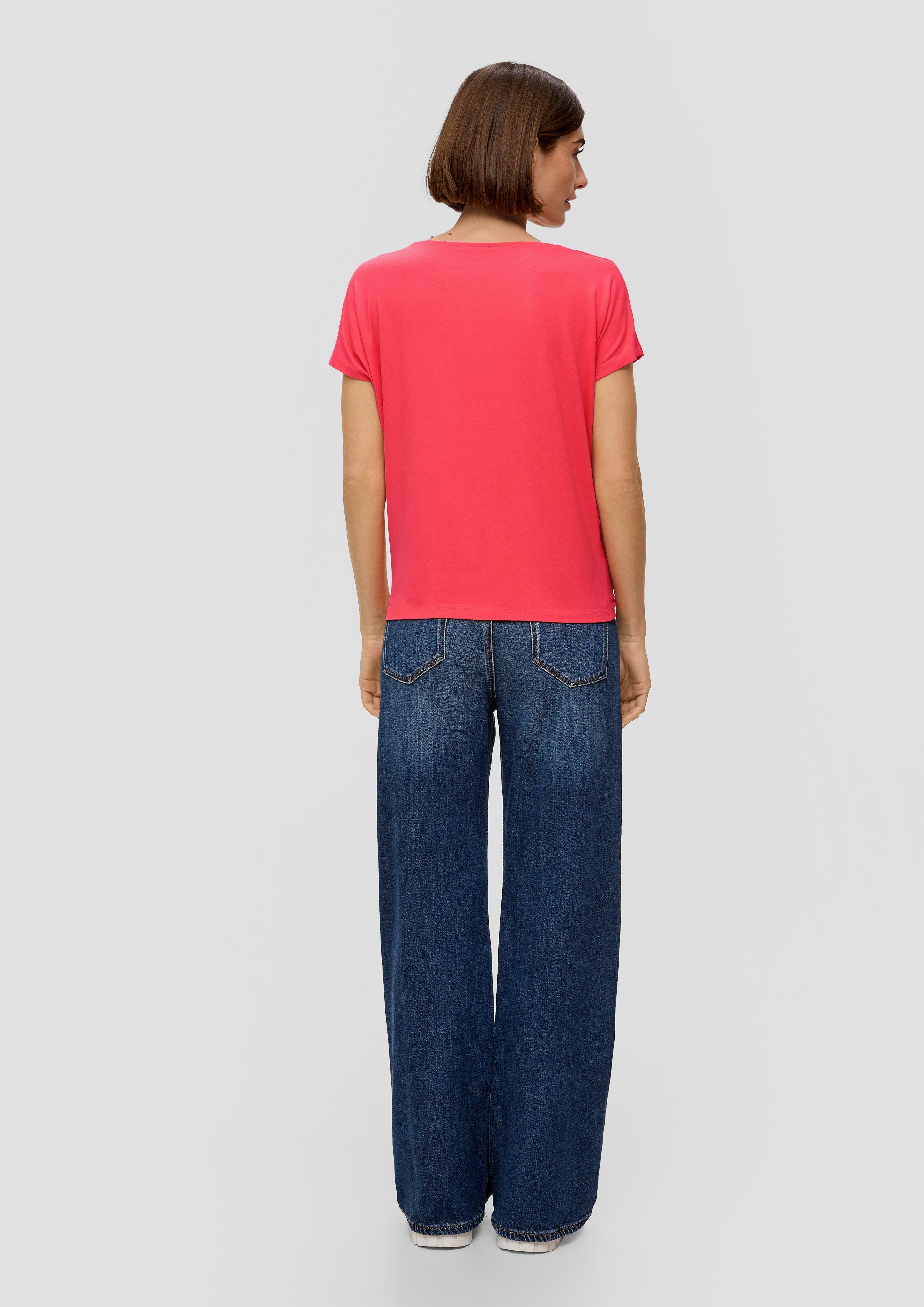 T-Shirt aus Viskosestretch  2149387-2590