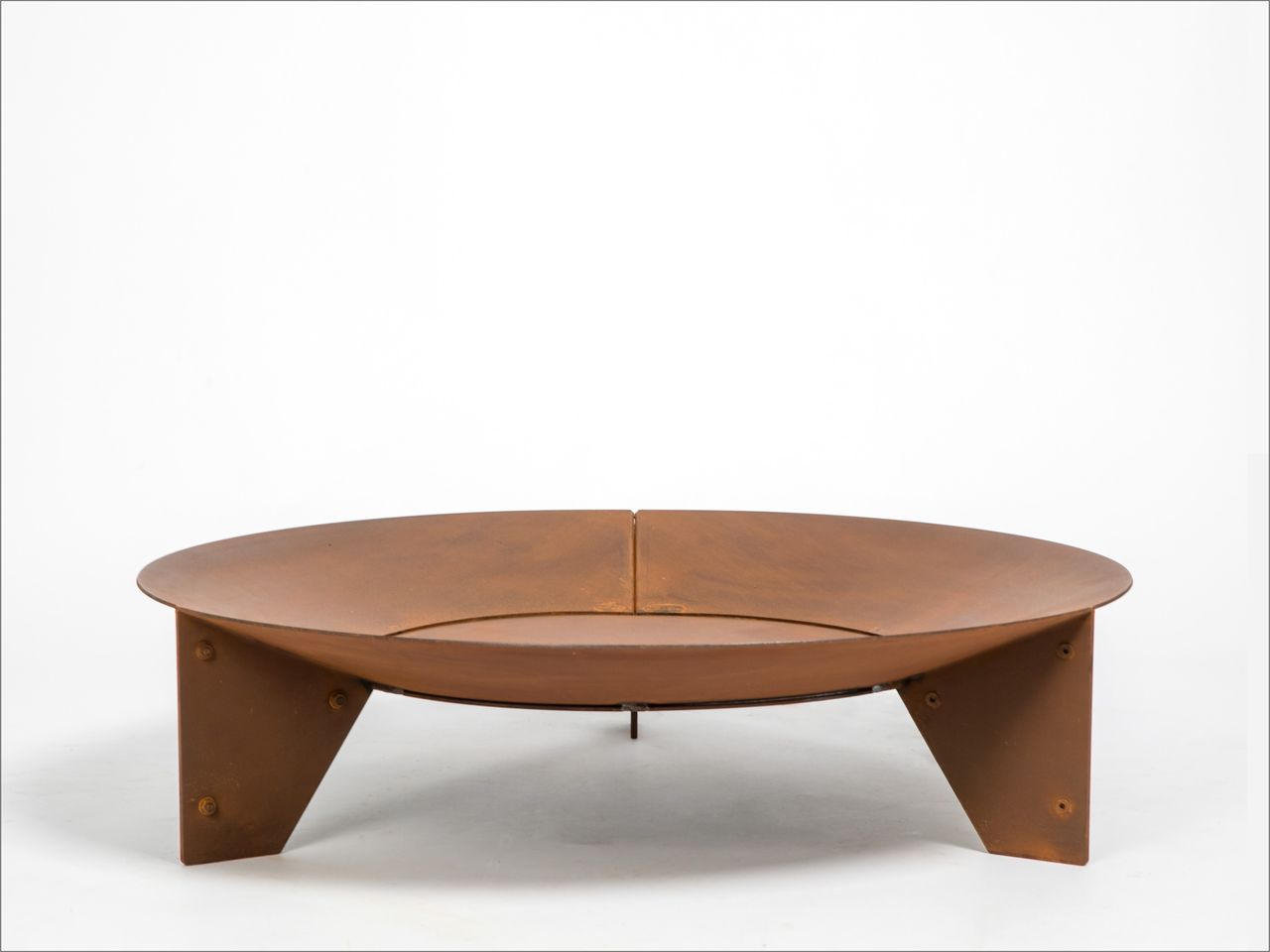Keilbach Designprodukte Keilbach Feuerstelle, ¿ 80 x 20 cm, Stahl