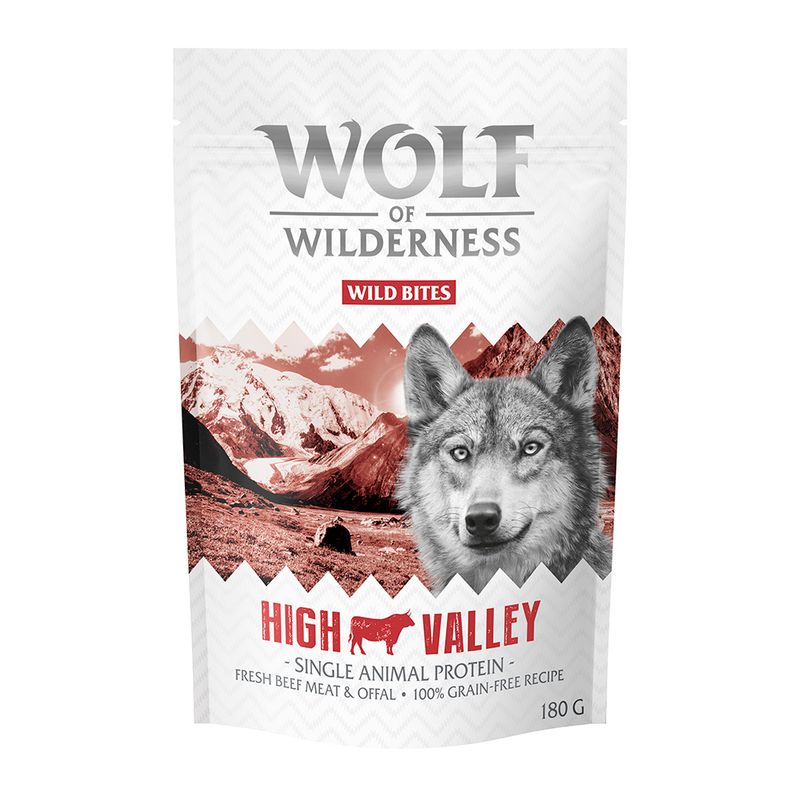 Wolf of Wilderness Snack - Wild Bites 180 g
