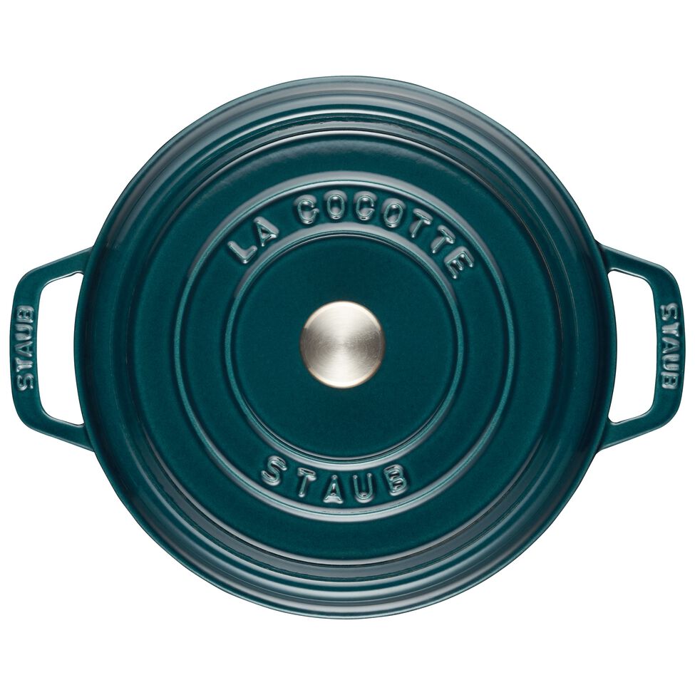 Cocotte 24 cm, rund, La-Mer, Gusseisen