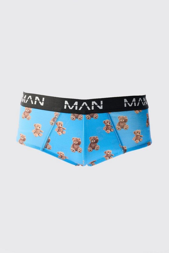 Höschen mit Teddy-Print