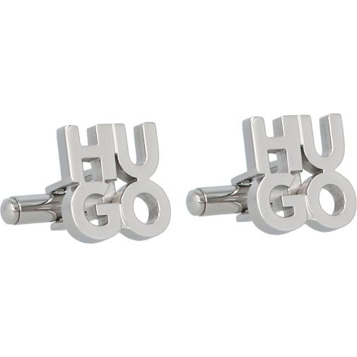 HUGO E-Stacked Manschettenknöpfe Edelstahl 1,5 cm