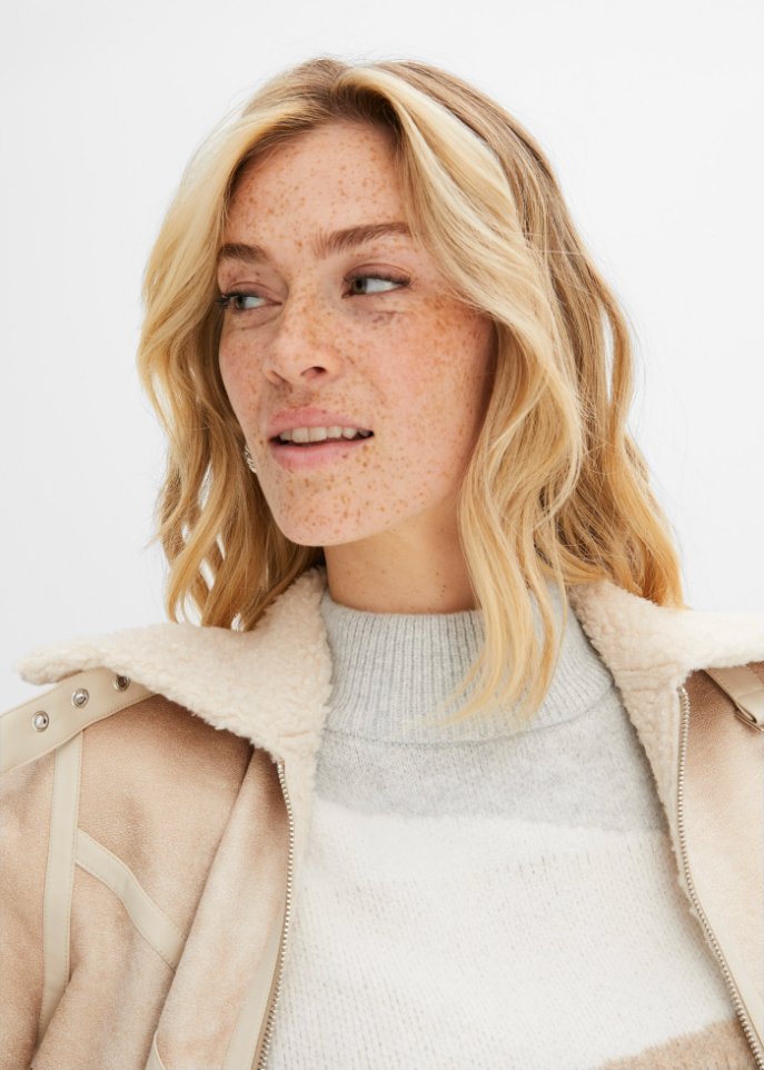 Pullover mit Colorblocking