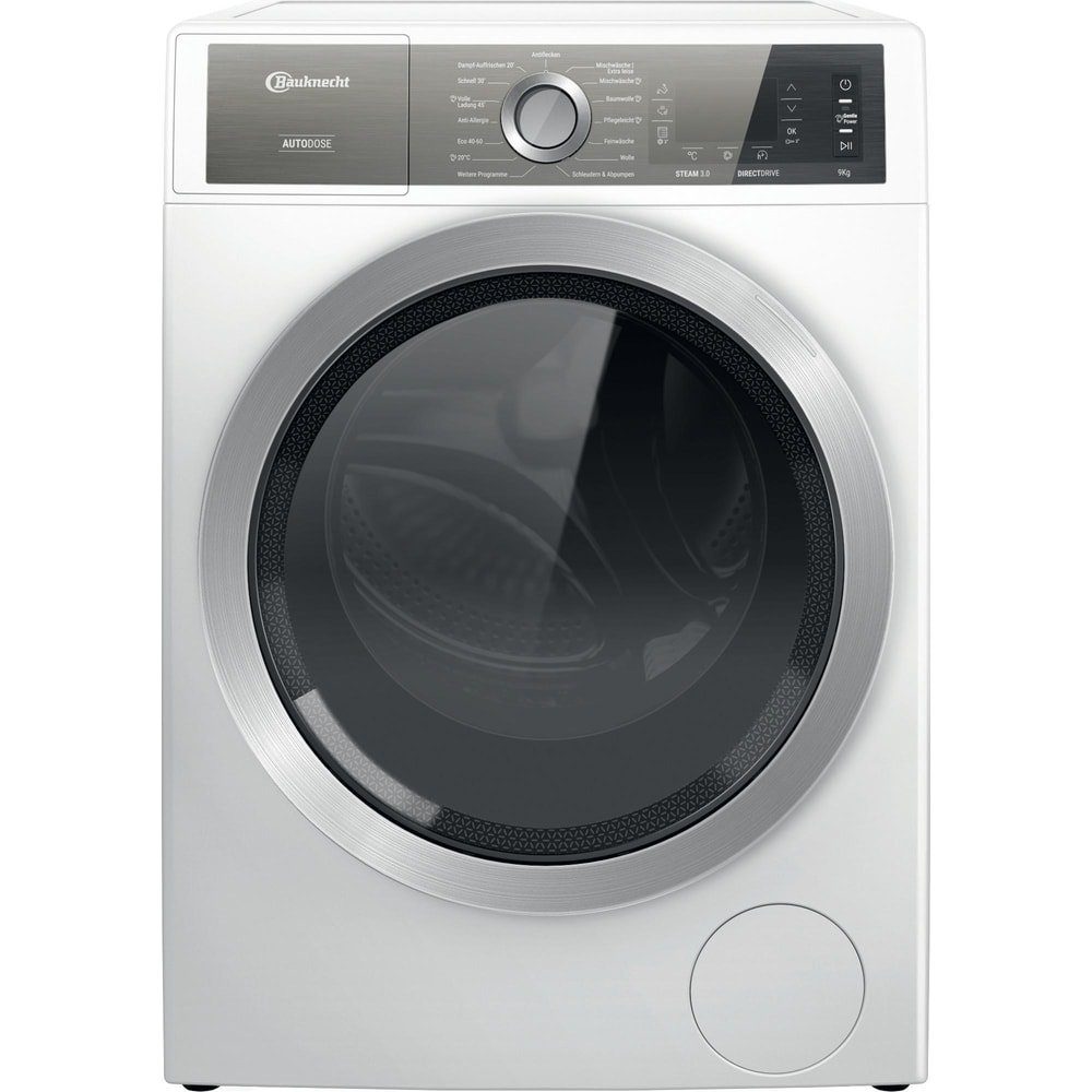 BAUKNECHT Waschmaschine Frontlader freistehend 9kg EEK: A B8 W946WB DE