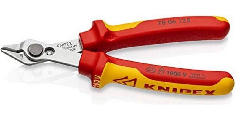 Knipex Kabelschneider 78 06 125 Werkzeugstahl Silber