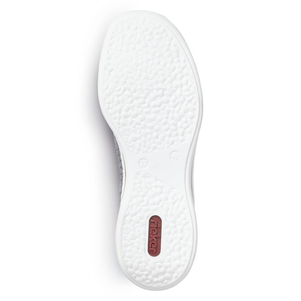Rieker Damen Schnürschuhe meeresblau